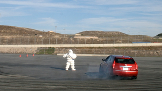 Cadillac CTS-V Sport Wagon: First Donuts